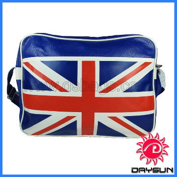 Retro union jack messenger bags promotion