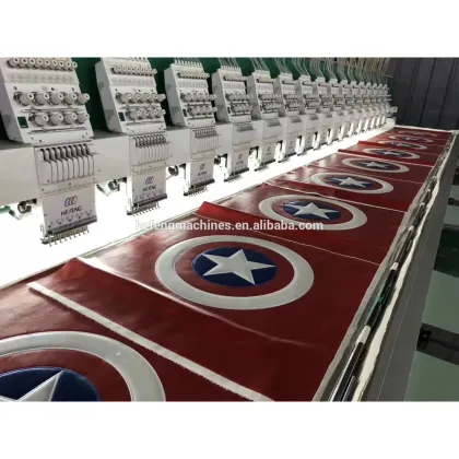 Similar look Tajima flat embroidery machine