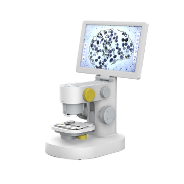 1200X Digital Microscope with 9 Inch Touch Screen - Professional Microscope for Viewing Mites