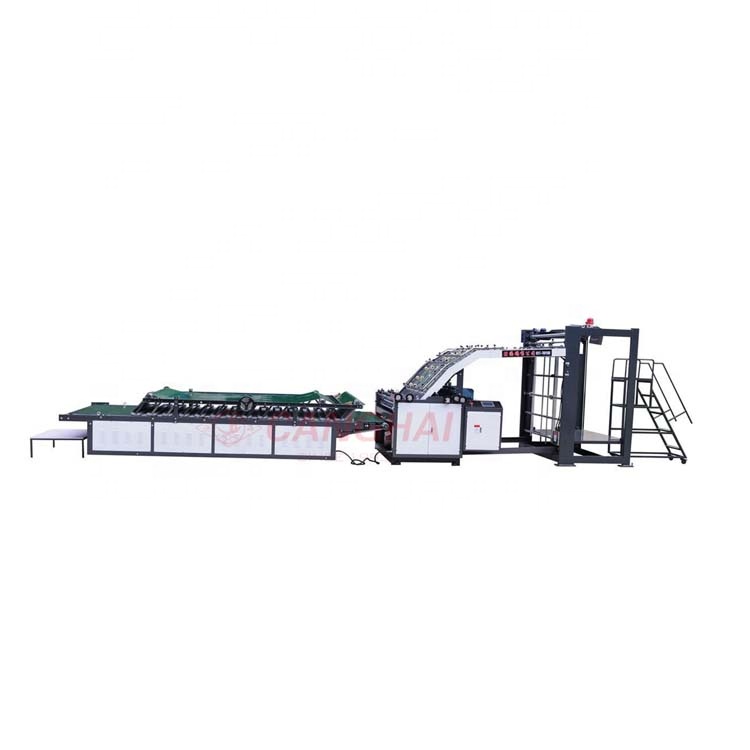 Manual feeding paper laminating machine