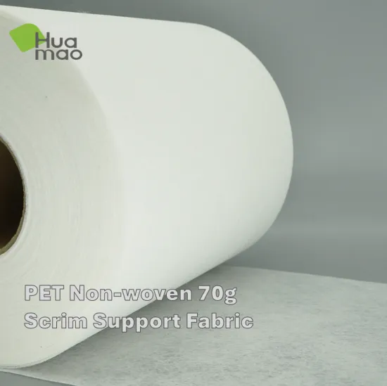 70g PET Non Woven Scrim Support Fabric
