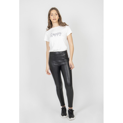 Tight Black Fashion Outer Wear Trousers
