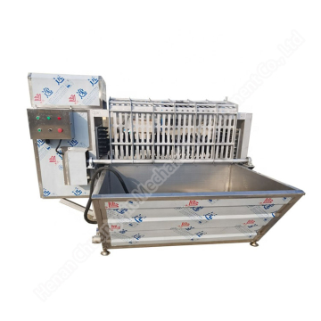 Machine de déhaignement et de brouillage pour les lignes d'abattage