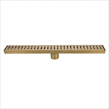 Custom Stainless Steel Strip Floor Drain D7