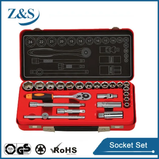 24PCS 3/8" DR. SOCKET SET WITH IRON BOX PAKCING, HOT SELL