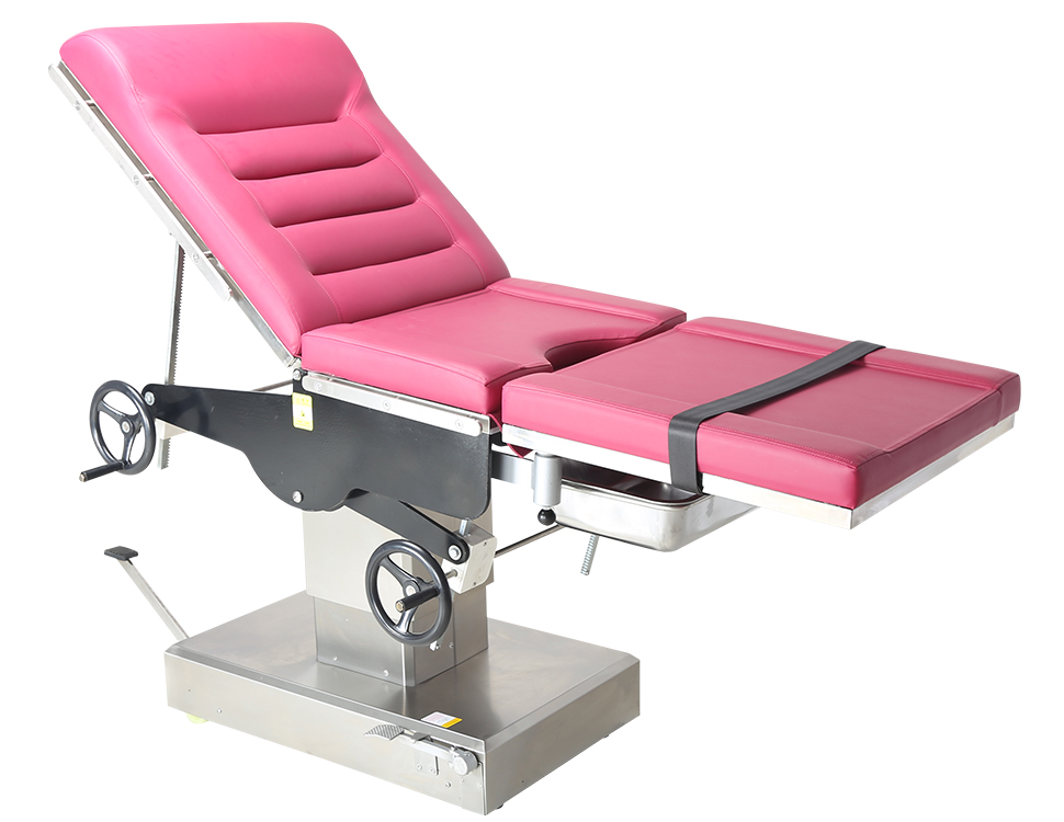 Manual obstetric gynecology chair for hospital