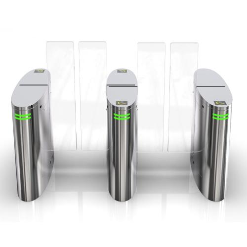 Acrylic Barrier Sliding Turnstile