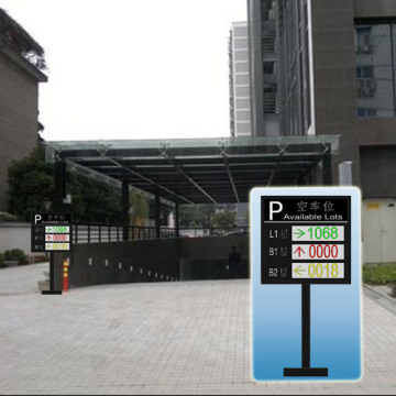 Outdoor Double Color P10 and Three-Layer LED Car Guide Screen