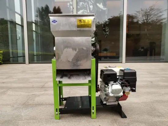 Stainless Steel Leaf Grinding Machine Electric