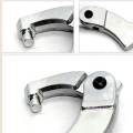 Verstellbare Handwerkzeuge Halbmond -Badezimmerschlüssel