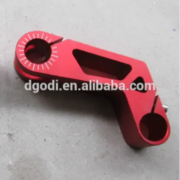 custom made cnc aluminum brake clutch lever as motorcycle brake lever