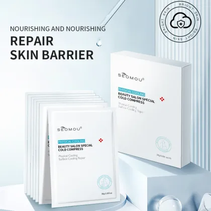 SEOMOU Moisturizing Repair Skin Care Mask: Hydrating & Calming Facial Sheet Mask