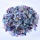 Multi Size Natural Fluorite Chips Bead Fluorite Tumbled Stone Irregular Shaped Healing Crystal Loose Beads for Home Decoration