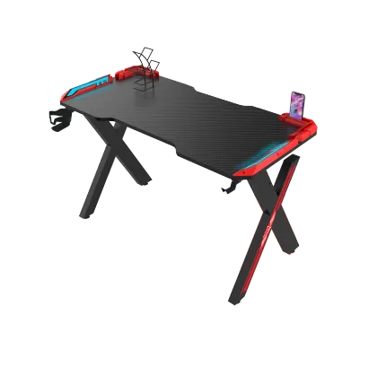 100cm LED Metal Gaming Desk for Gamers