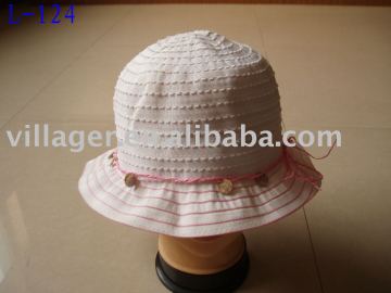 ribbon hat, children hat