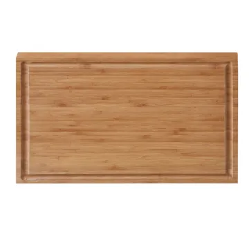 Rectangle cutting board with well