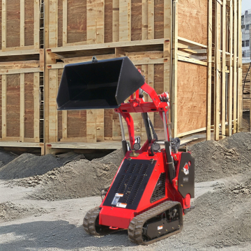 2024 New Honda EPA 25hp Gas Engine Mini Skid Steer Stand-On Compact Track Loader for Landscaping