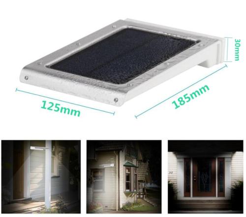 Walltype защиты IP65 солнечных батареях для наружного освещения