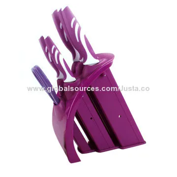 Non-stick Coating Knives with Scissors, 1.8mm, 8-inch Chef Knife Thickness