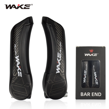 WAKE Mountain Bicycle Aluminum Alloy Handlebar End 22.2mm Black