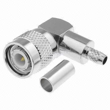 TNC Right Angle Male Connector Assembly for RG58U Cable