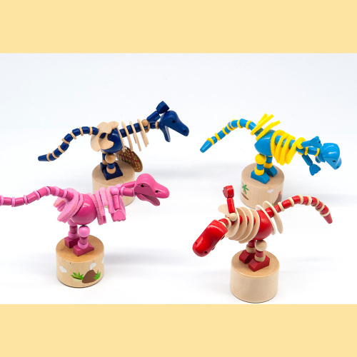 Juego de juguetes de herramientas de madera, animales de juguete de madera para niños pequeños