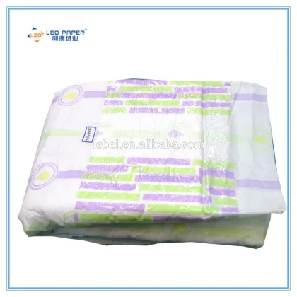 Disposable Diaper Type and Fluff Pulp Material Adult Diaper