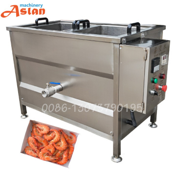 Portable Parwn Shrimp Blanching Machine for Seafood and Squid Boiling