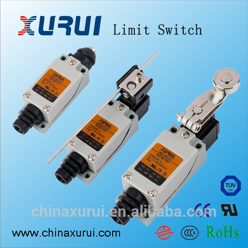IEC60947-5-1 standard UL TUV CE approved roller lever 5a limit switch