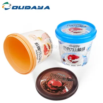 iml food grade plastic bucket for cookie candy