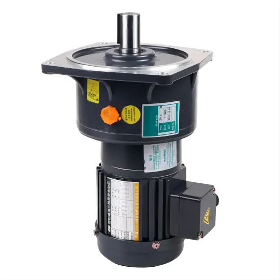 Standard Light Duty AC Electric Gearbox Motors & Transmissions (110V-380V, 1/2HP-5HP)