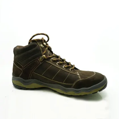 comfy silent step lightweight easy moving cowskin genuine leather men hunter shoes
