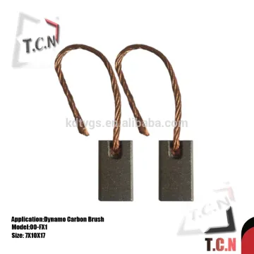 free samples electric auto spare parts type carbon brush, brush factory