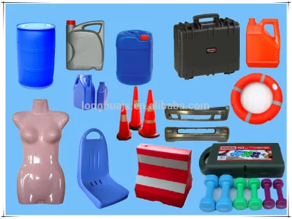 The latest technology plastic bottle blow molding machine
