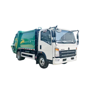 4x2 dizel kompaktör çöp kamyonu
