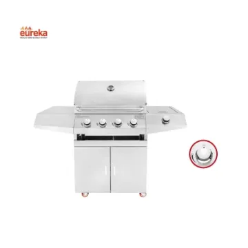 Luxury Modular Stainless Steel 12 Inch Qatar Natural Gas Built in Indoor Smokeless BBQ Grill