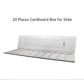 10 Place Paper Microscope Slide Box