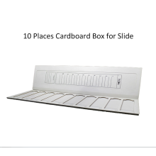 10 Place Paper Microscope Slide Box