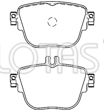 Brake Pad Set for peugeot