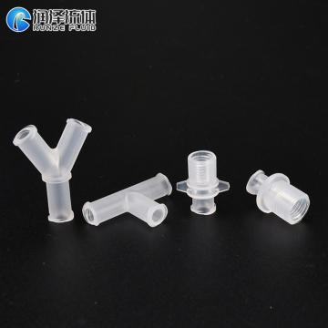 Connettori a tubo di controllo del fluido in runze e raccordi per tubo - T plastica