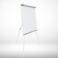 Melamine Flipchart Tripod Whiteboard Easel for school office