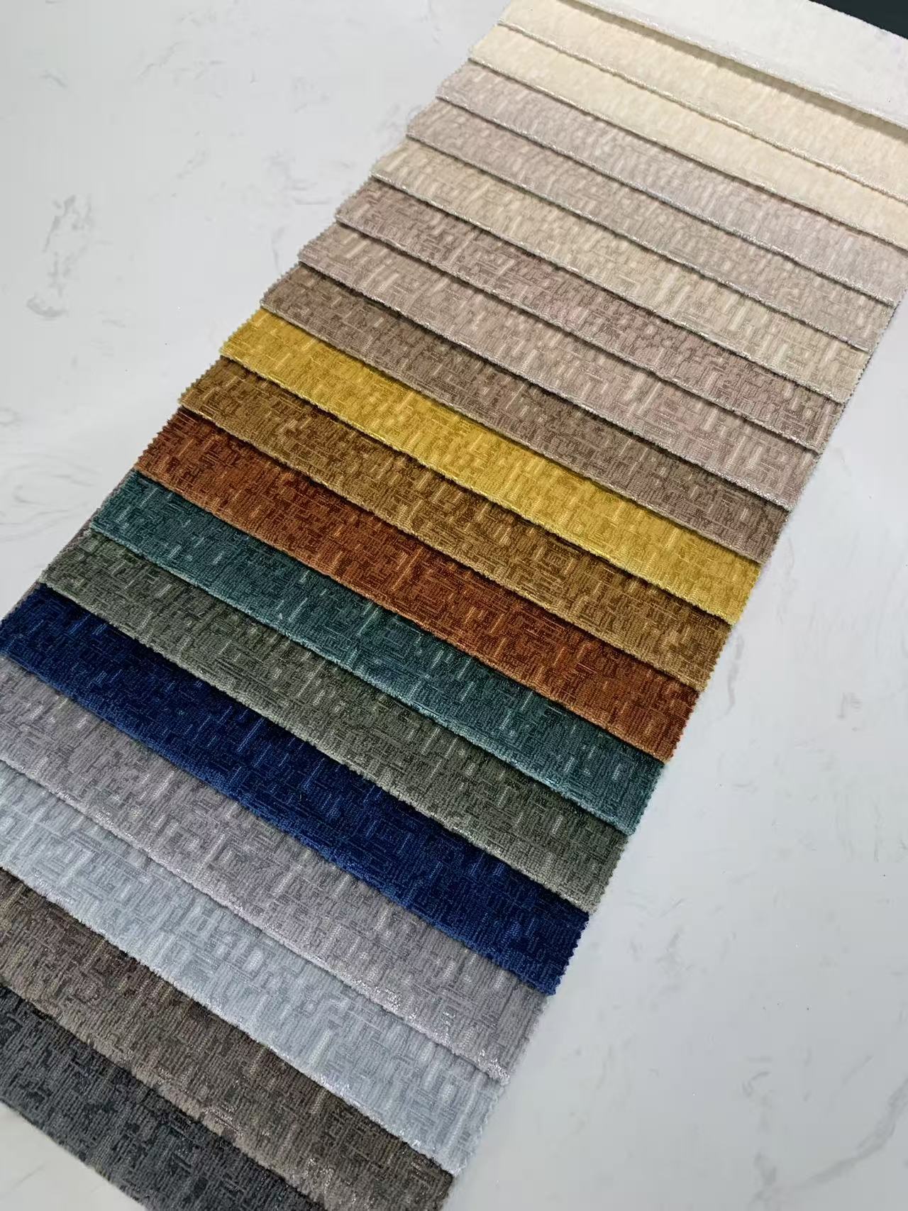 Geometric Upholstery Fabric for Sofa