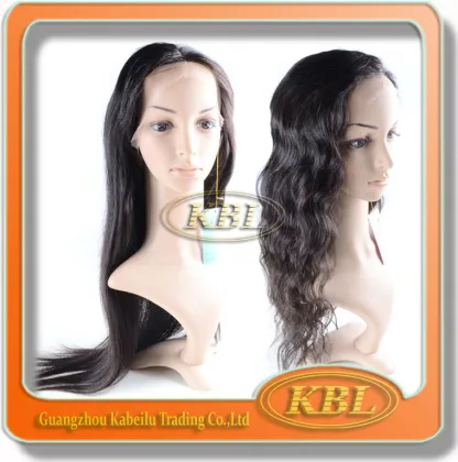 hot beauty virgin brazilian hair full lace wig