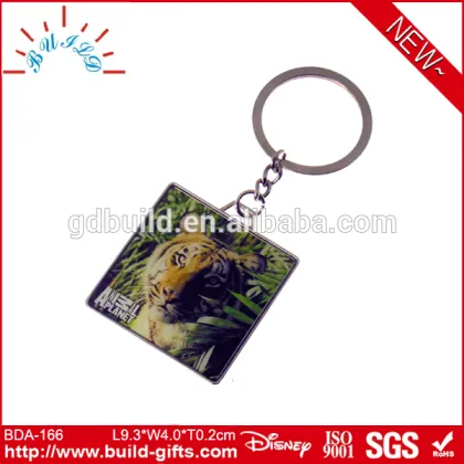 new arrival Custom Metal pewter st michael metals key chain