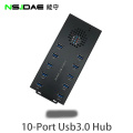 10 puertos USB HUB de alta velocidad USB3.0