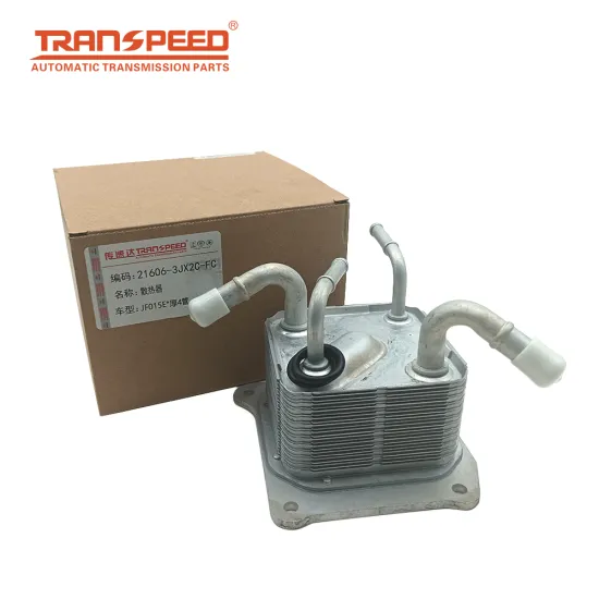 Transpeed New 4 Tube Radiator RE0F11A CVT JF015E Auto Transmission Oil Cooler for Nissan Bluebird SENTRA" 

However, for a more SEO-friendly and concise title, you might consider:

"Transpeed 4 Tube Radiator RE0F11A CVT JF015E Oil Cooler for Nissan Bluebi