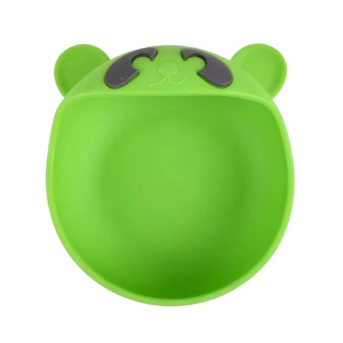 Silicone Baby Bowl Bear Shape Silicone Non Slip Baby Feeding Bowl Factory