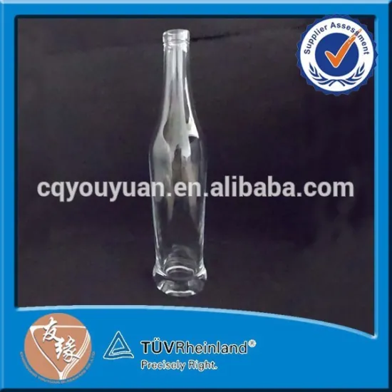 Hot sale 450ml glass bottle ice wine canada
1,  vodka glass bottle 
10, scew port round spirits glass bottle 750ml