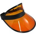 Clear Plastic Sun Visor Tennis Beach Hat