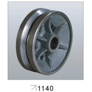 V Groove Cast Iron Loose Wheel,  Roller Bearing